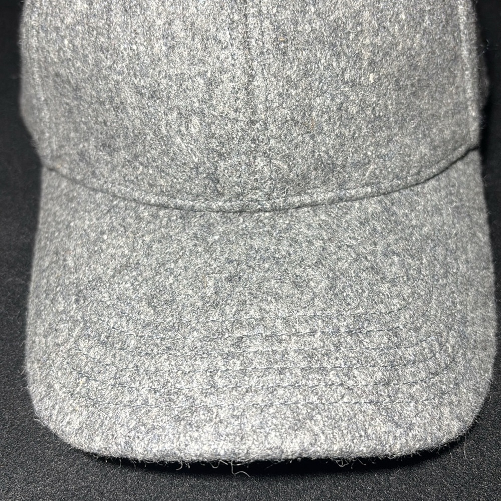 Hat Attack Gray Wool Blend Cap Ball-Cap Style War… - image 8